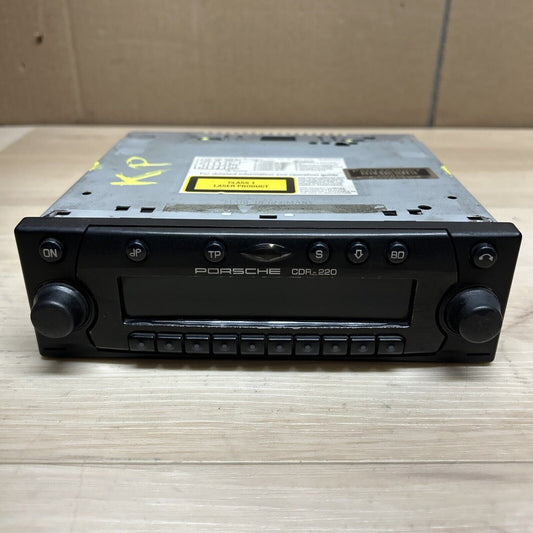 1996-2004 PORSCHE BOXSTER 911 986 OEM FRONT CD PLAYER RADIO STEREO RECEIVER HEADUNIT